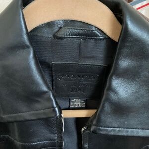 Coach leather jackets